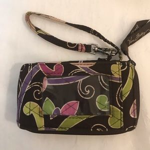 Vera Bradley cell phone holder wallet‎ wristlet